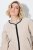 Ulla Popken 853685 Casaco teddy Champanhe - Jaquetas - Casacos plus size para mulher