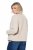 Ulla Popken 853685 Casaco teddy Champanhe - Jaquetas - Casacos plus size para mulher