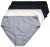 Ulla Popken 853698 Cuecas com renda pack de 5 Preto - Cuecas - 