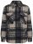Ulla Popken 853709 Casaco teddy Bege - Jaquetas - Casacos plus size para mulher