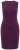 Ulla Popken 853766 Vestido justo com strass Ameixa - Vestidos de noite - Vestidos de festa em tamanhos grandes