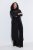 Ulla Popken 853770 Casaco de lantejoulas Preto - Jaquetas - Casacos plus size para mulher