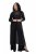 Ulla Popken 853770 Casaco de lantejoulas Preto - Jaquetas - Casacos plus size para mulher