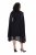 Ulla Popken 853774 Vestido com folhos Preto - Vestidos de noite - Vestidos de festa em tamanhos grandes