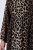 Ulla Popken 853788 Vestido de chiffon com padrão animal Castanho claro - Vestidos maxi - Vestidos maxi plus size para mulher