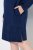 Ulla Popken 853877 Vestido de sweat floral Azul-marinho - Vestidos - Vestidos para todos os tamanhos