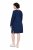 Ulla Popken 853877 Vestido de sweat floral Azul-marinho - Vestidos - Vestidos para todos os tamanhos