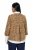 Ulla Popken 853996 Casaco Castanho claro - Jaquetas - Casacos plus size para mulher