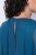 Ulla Popken 854031 Vestido comprido sem mangas Petróleo - Vestidos maxi - Vestidos maxi plus size para mulher