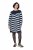 Ulla Popken 854095 Vestido de malha de manga comprida Azul-marinho - Vestidos - Vestidos para todos os tamanhos