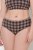Ulla Popken 854114 Cuecas aos quadrados pack de 5 Taupe - Cuecas - 