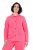 Ulla Popken 854200 Casaco polar Rosa - Jaquetas - Casacos plus size para mulher