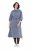Ulla Popken 854413 Vestido midi com cordão Cinzento - Vestidos midi - Vestidos Midi Tamanhos Grandes