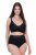 Ulla Popken 854551 Boxers com padrão animal Preto - Cuecas - 