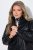 Ulla Popken 854795 Casaco biker em pele sintética Preto - Jaquetas - Casacos plus size para mulher