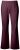 Ulla Popken 854910 Calças stretch quentes com cós elástico Beringela - Calças de tecido - Calças Largas Femininas Plus Size