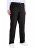 Ulla Popken 854987 Calças stretch quentes com cós confortável Preto - Calças de tecido - Calças Largas Femininas Plus Size