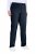 Ulla Popken 854987 Calças stretch quentes com cós confortável Azul-marinho - Calças de tecido - Calças Largas Femininas Plus Size