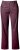 Ulla Popken 854987 Calças stretch quentes com cós confortável Beringela - Calças de tecido - Calças Largas Femininas Plus Size