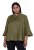 Ulla Popken 855125 Casaco Caqui - Jaquetas - Casacos plus size para mulher