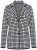 Ulla Popken 855173 Blazer de malha aos quadrados Branco sujo - Blazers e Coletes - Blazers em Tamanhos Grandes