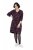 Ulla Popken 855270 Vestido de jersey estampado com decote em V Preto - Vestidos em jersey - 