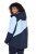 Ulla Popken 855307 Casaco de esqui HYPRAR com capuz amovível Azul-marinho - Roupa de esqui - 