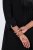 Ulla Popken 855373 Vestido de jersey estampado Preto - Vestidos em jersey - 