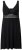 Ulla Popken 855428 Négligé com renda Preto - Camisas de noite - 