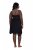 Ulla Popken 855428 Négligé com renda Preto - Camisas de noite - 