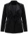 Ulla Popken 855499 Blazer de veludo com strass Preto - Blazers e Coletes - Blazers em Tamanhos Grandes