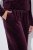Ulla Popken 856119 Calças de estar em casa Ameixa - Pijamas/Loungewear - 
