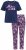 Ulla Popken 856141 Pijama de manga comprida Azul-marinho - Pijamas/Loungewear - 