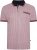 Kam Jeans 5487 Dobby Print Pique Polo Red - Pólos - Pólos Tamanhos Grandes Homem