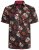 Kam Jeans 6042 Rose Skull Digital Print Shirt Black - Camisas - Camisas Homem Tamanhos Grandes