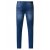 D555 Abrams Biker Style Jeans - Jeans & calças - Jeans & Calças Tamanhos Grandes Homem