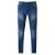 D555 Abrams Biker Style Jeans - Jeans & calças - Jeans & Calças Tamanhos Grandes Homem