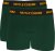 Motley Denim Amsterdam Boxershorts Racing Green 2-pack - Roupa Interior & natação - Roupa interior Homem Tamanhos Grandes