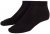 Adamo Anton sneaker-socks Black 4-pack - Roupa Interior & natação - Roupa interior Homem Tamanhos Grandes