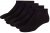 Adamo Anton sneaker-socks Black 4-pack - Roupa Interior & natação - Roupa interior Homem Tamanhos Grandes