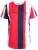 D555 Bancroft T-shirt Red/Navy - T-shirts - T-shirts Homem Tamanhos Grandes