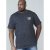 D555 Chalmer Couture Space Dye T-shirt Black - T-shirts - T-shirts Homem Tamanhos Grandes