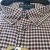 Kam Jeans 6302 Casual Gingham Check Shirt Navy - Camisas - Camisas Homem Tamanhos Grandes