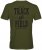 Motley Denim Coventry T-shirt Dark Khaki - T-shirts - T-shirts Homem Tamanhos Grandes