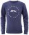 Slazenger Dean Sweatshirt Navy - Sweatshirts & hoodies - Sweatshirt & Camisolas com Capuz tamanhos grandes