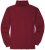 Adamo Fabio Comfort fit Turtleneck Long sleeve T-shirt Burgundy - T-shirts - T-shirts Homem Tamanhos Grandes
