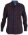 D555 Grady Long Sleeve Check Shirt - Camisas - Camisas Homem Tamanhos Grandes