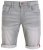D555 Griffin Denim Shorts Grey - Calções - Calções Homem Tamanhos Grandes