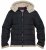D555 Hudson Hooded Puffer Jacket Navy - Casacos - Casacos Homem Tamanhos Grandes