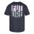 North Latitude T-Shirt With Back Print Preto - TALL T-shirts - T-Shirts para Homens Altos
